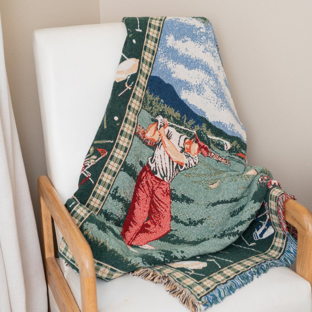 Golf Throw Blanket